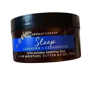 Bath & Body Works Aromatherapy SLEEP LAVENDER CEDARWOOD Body Butter 6.7oz RARE